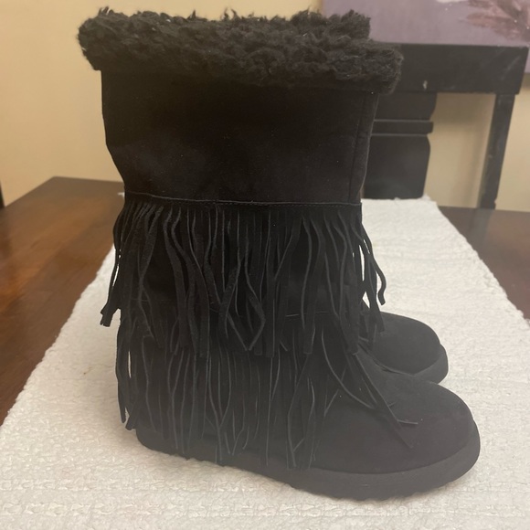 Shoes - Black boots size 9.5